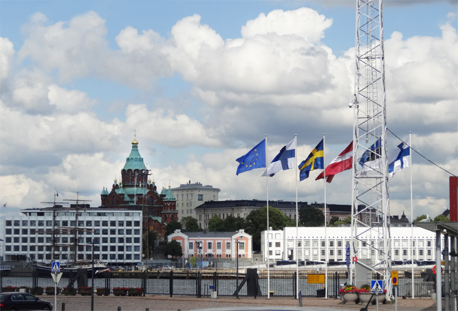 Der Hafen von Helsinki