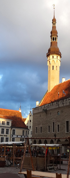 Rathaus am Abend