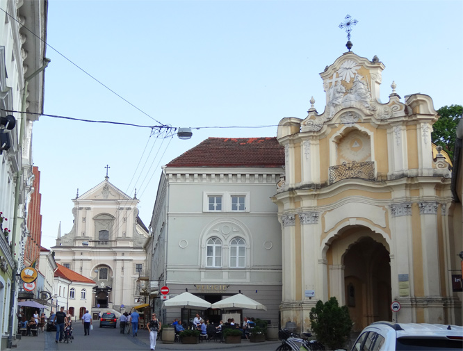 In der Altstadt von Vilnius