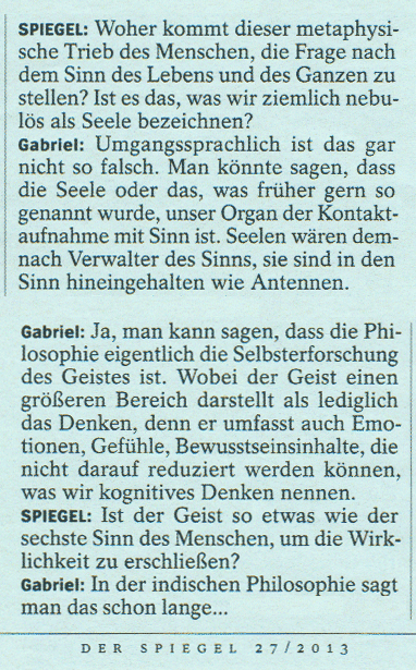 Gabriel Geist und Sinn