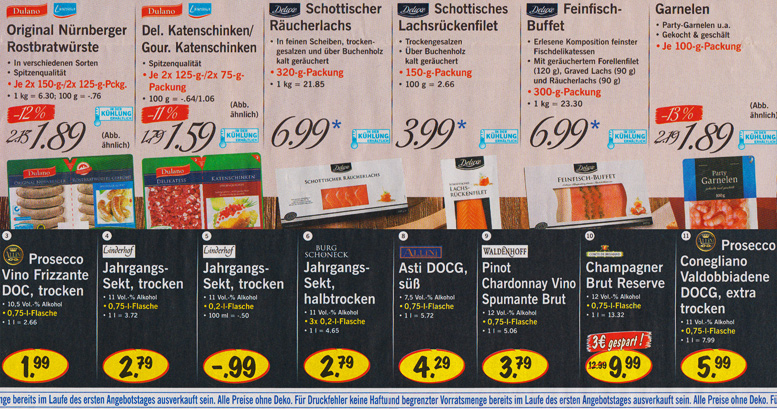 Supermarkt Angebote