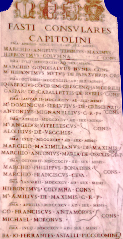 Liste der Senatoren auf dem Capitol