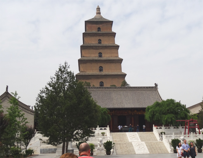 Die Grosse Wildgans Pagode in Xian