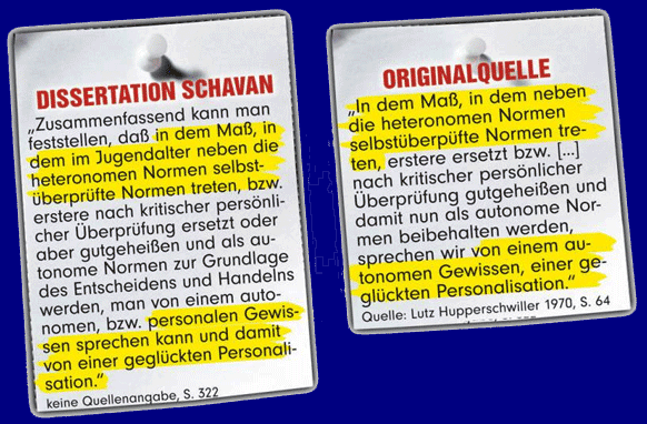 Plagiat Schavan