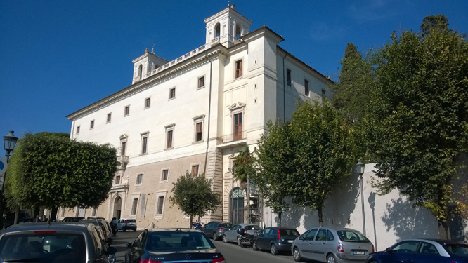 Villa Medici an der Spanischen Treppe