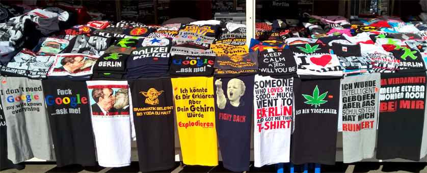 Sprüche auf T-Shirts