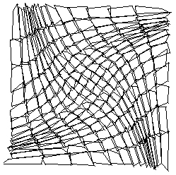 Der Zellverband eines Unlink-LAYOUTs löst sich bei Deformation auf