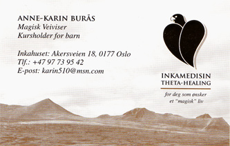 Visitenkarte Anne Karin Buras