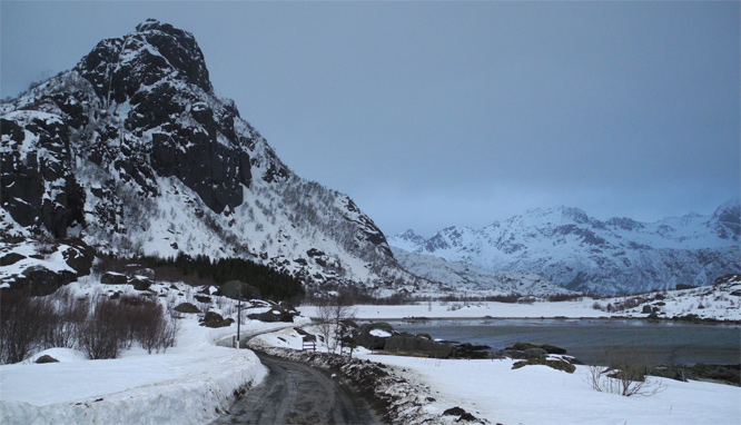 Kallebukta - Sicht nach Norden