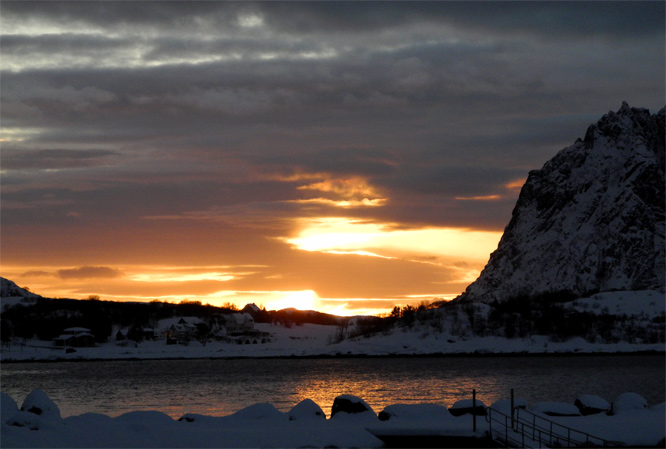 Sunset bei Sandoya