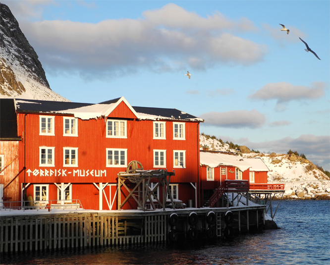 Torrfisk-Museum A i Lofoten