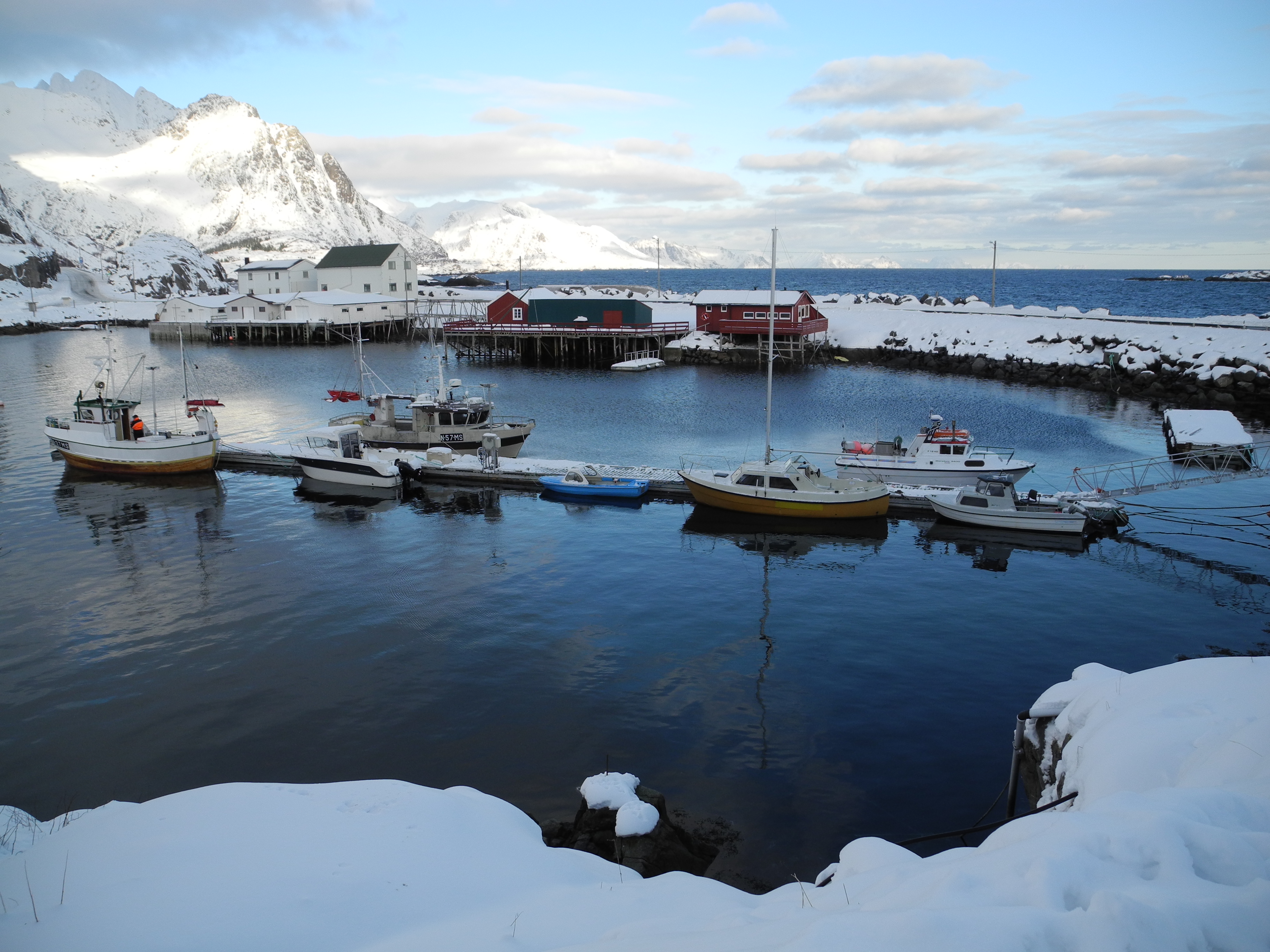 Lofoten im Winter 2011- Reine, Bildautor Jürgen Albrecht