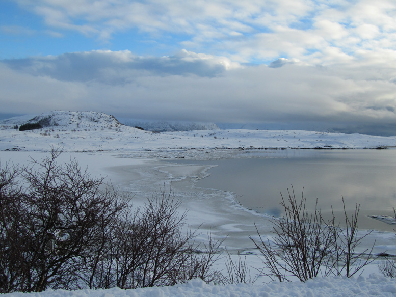 Lofoten im Winter 2011, Bildautorin Ingeburg Goetze