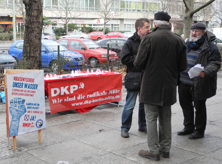 DKP in der Leipziger Strasse, 15. Januar 2011