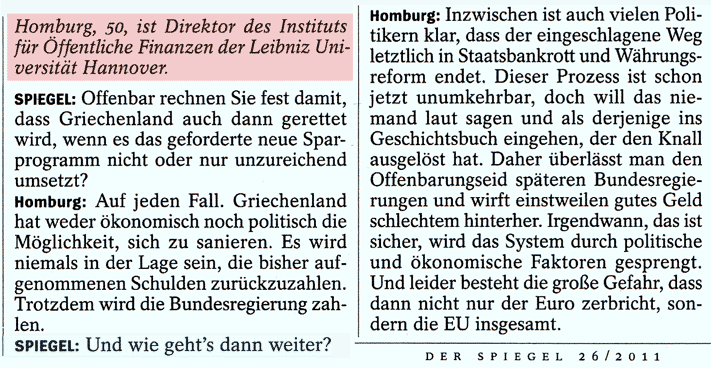 Griechenland wird nicht gerettet