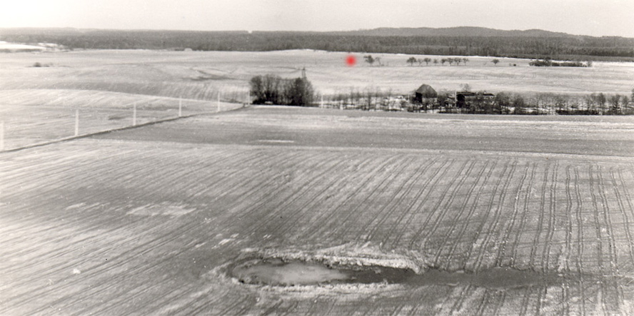 Die "Grüne Wiese" für das SVKE am 15. Februar 1975