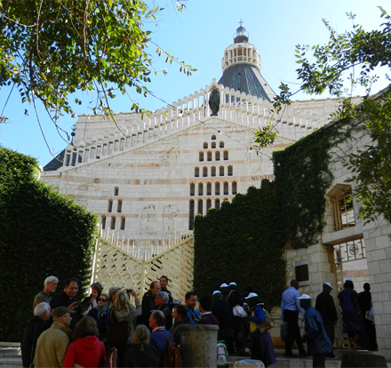 Die Verkündigungskirche in Nazaret