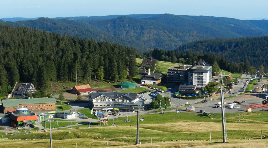 Feldberg - Talstation der Seilbahn 10. September 2011