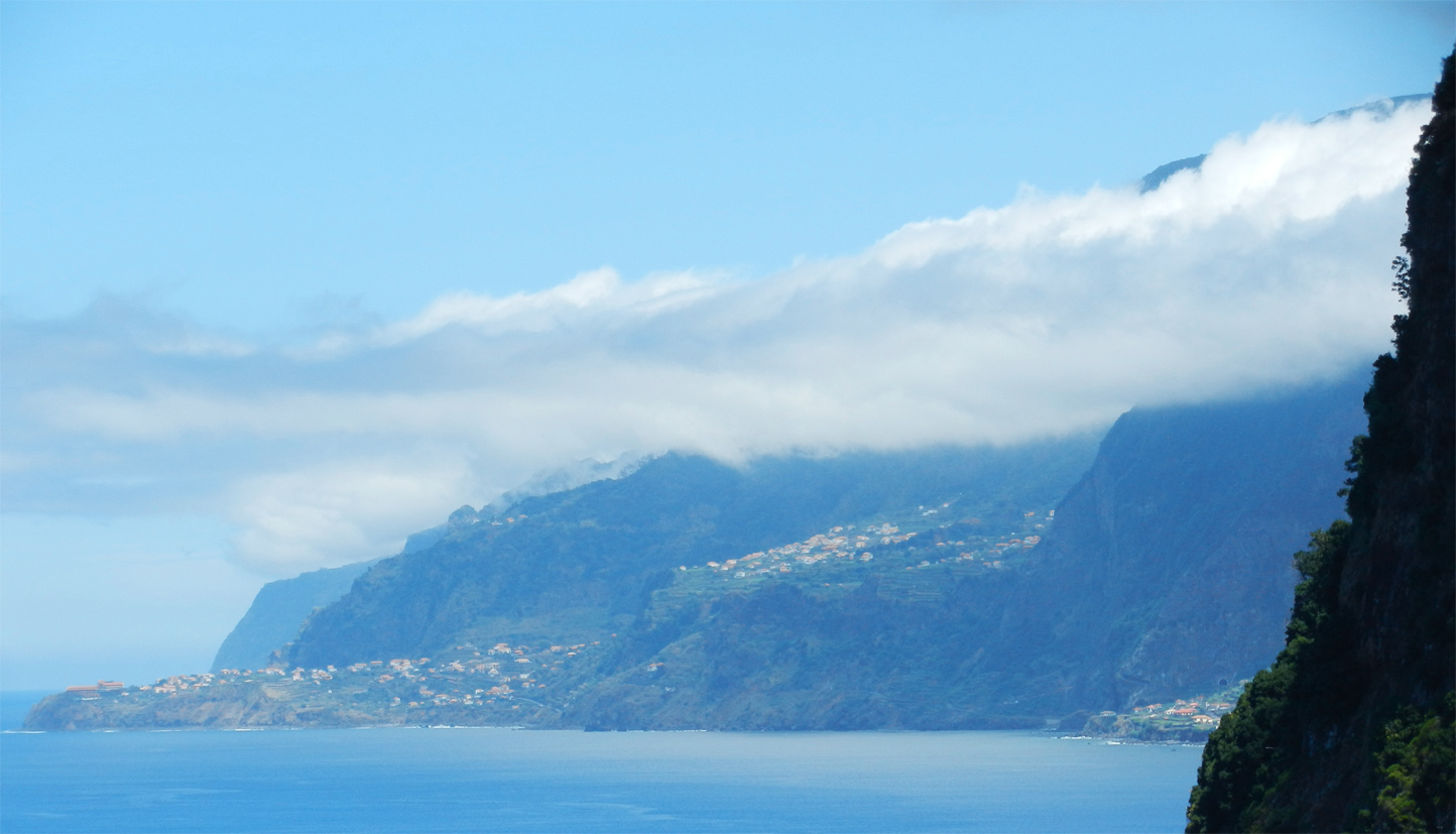 Küstenlinie in Richtung Porto Moniz - Sao Vicente