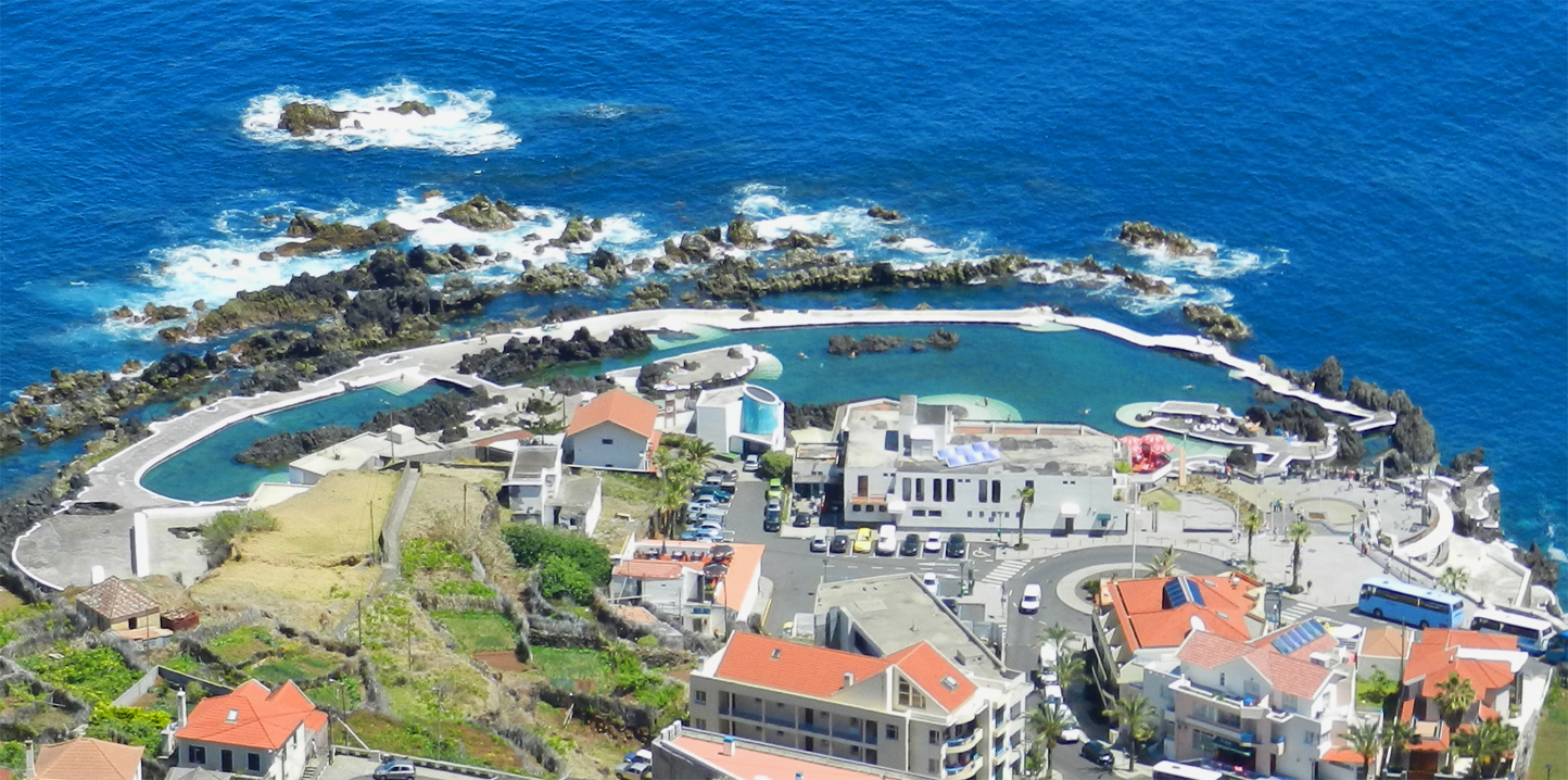 Das Meeresschwimmbad von Porto Moniz
