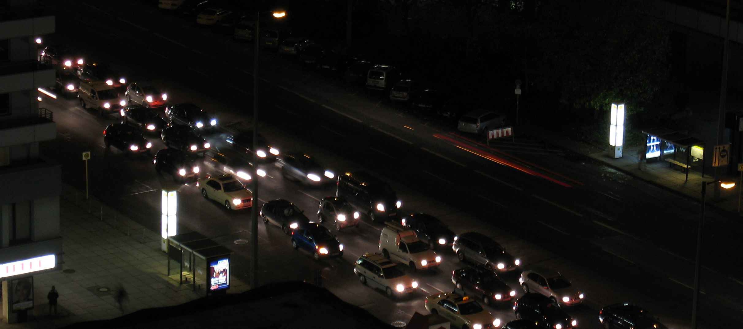 Berlin, Leipziger Strasse Rush Hour