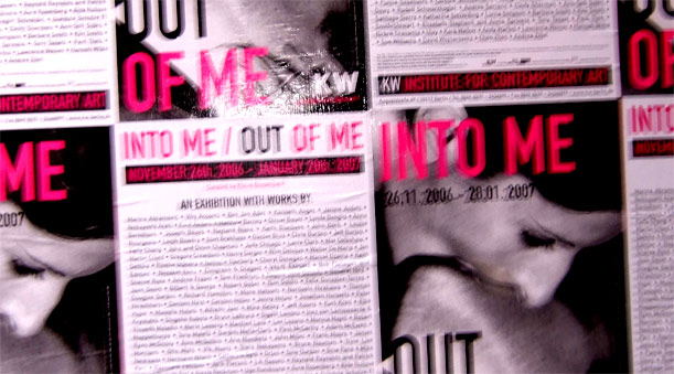 Flyer Exhibition INTO ME - OUT OF ME