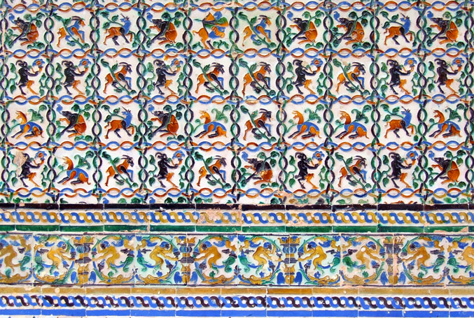 Wandkacheln  - Alcazar de Sevilla