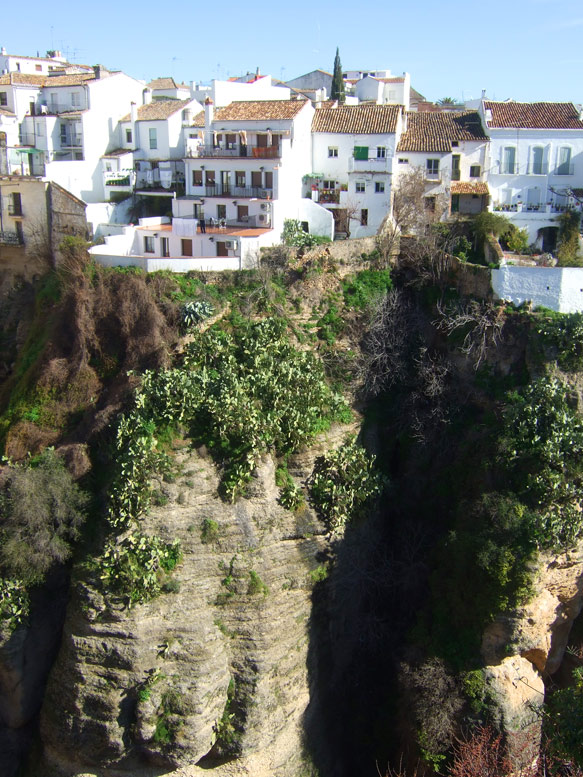 Ronda - Häuser auf der Klippe