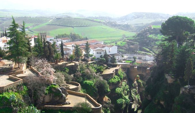 Ronda - Sicht nach Osten