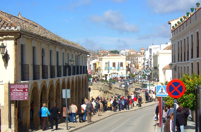 Festtagsstimmung in Ronda 