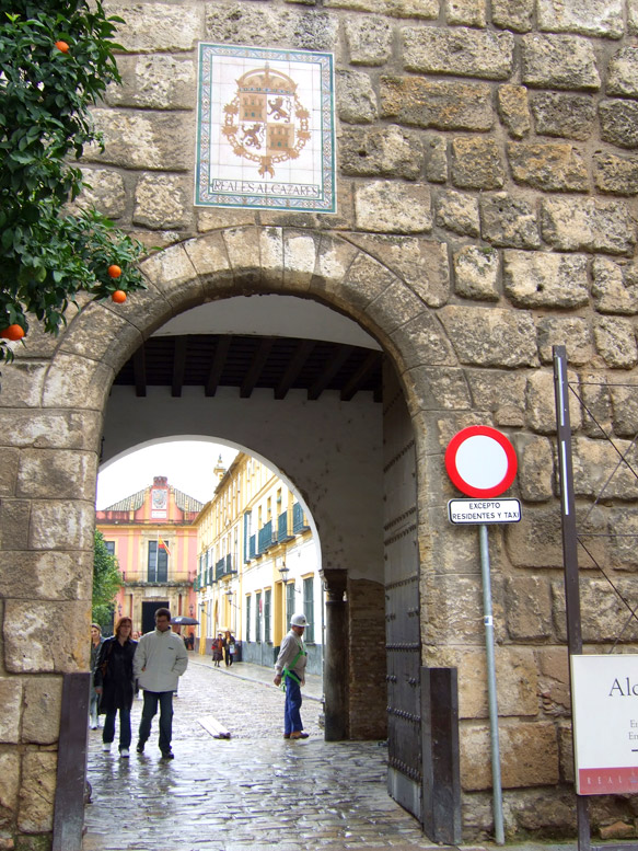 Alcazar de Sevilla - Eingang