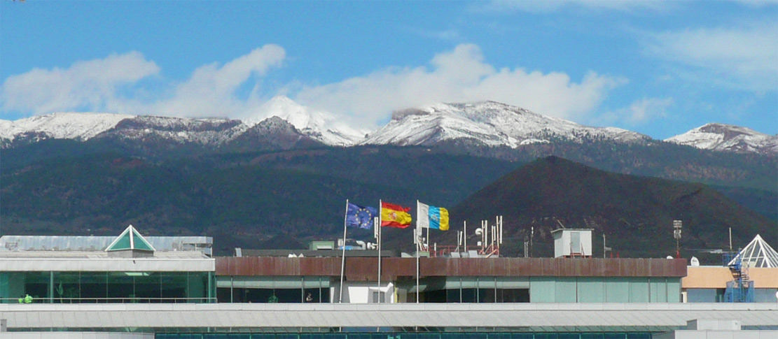 Die Berge von Teneriffa