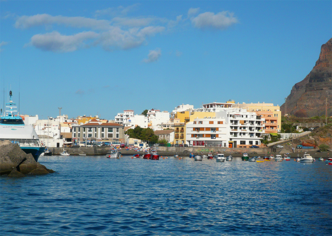 Der Hafen von Valley Grand Rey