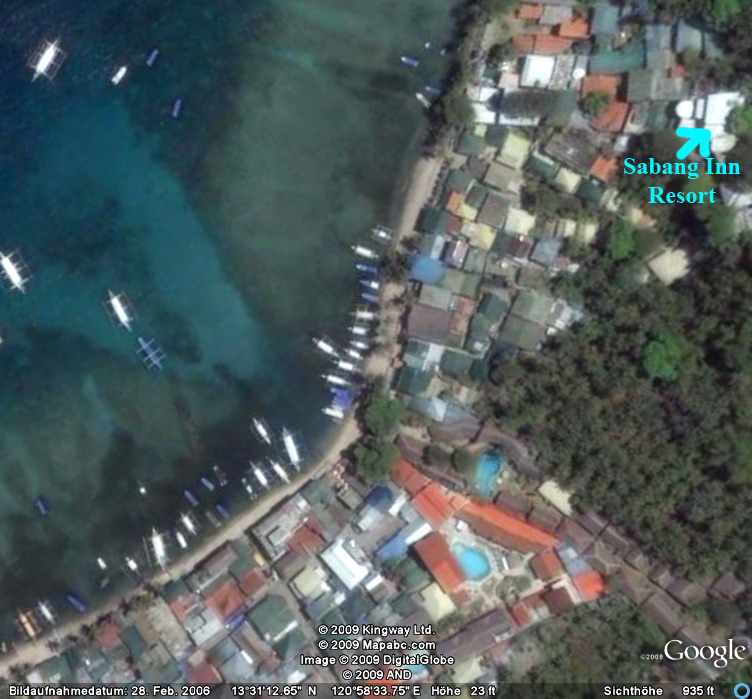 Sabang in Google Earth