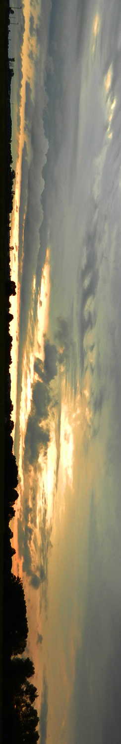 Schatzi ihre wunderbare Aussicht - Morgen