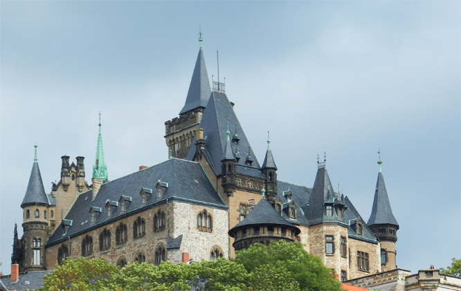 Wernigerode - das Schloss derer von Stollberg