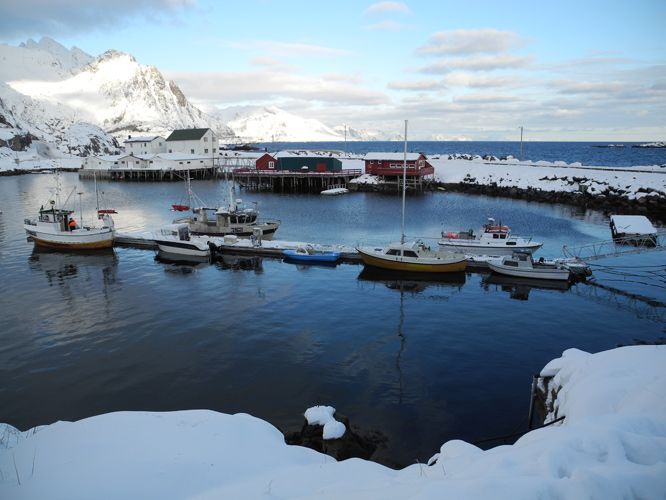 Reine auf den Lofoten - Im Winter 2011