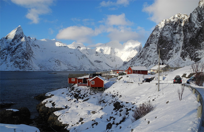 Reine auf den Lofoten - Im Winter 2011