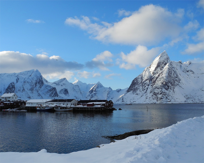 Reine auf den Lofoten - Im Winter 2011