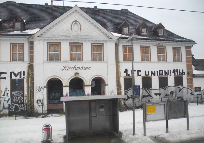 Bahnhof Kirchmöser im Januar 2010