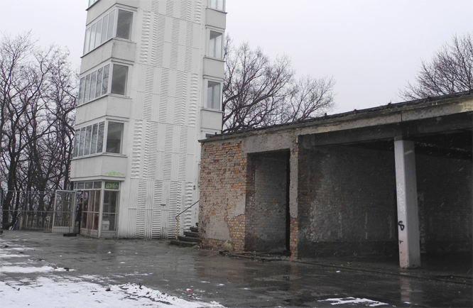 Der Müggelturm am 26. Januar 2011