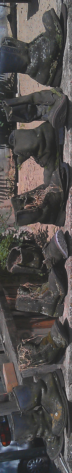 Schuhe in der Lychener Strasse