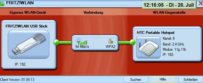 Fritz!Wlan USB Stick N