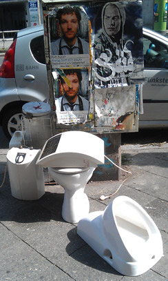 Sperrmüll am Hermannplatz