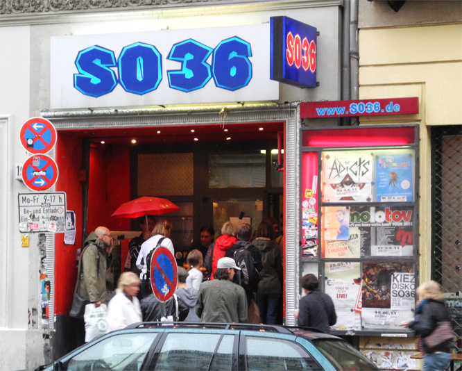 Kreuzberg Oranienstrasse Club SO36