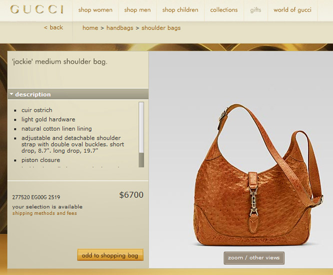 Tasche von Gucci