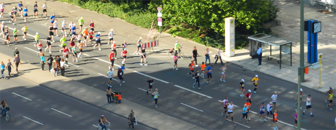 Marathon in Berlin 25. September 2011