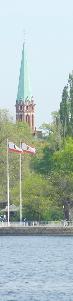 Tegeler See, Kanonenplatz, Alt-Tegel, Kirche