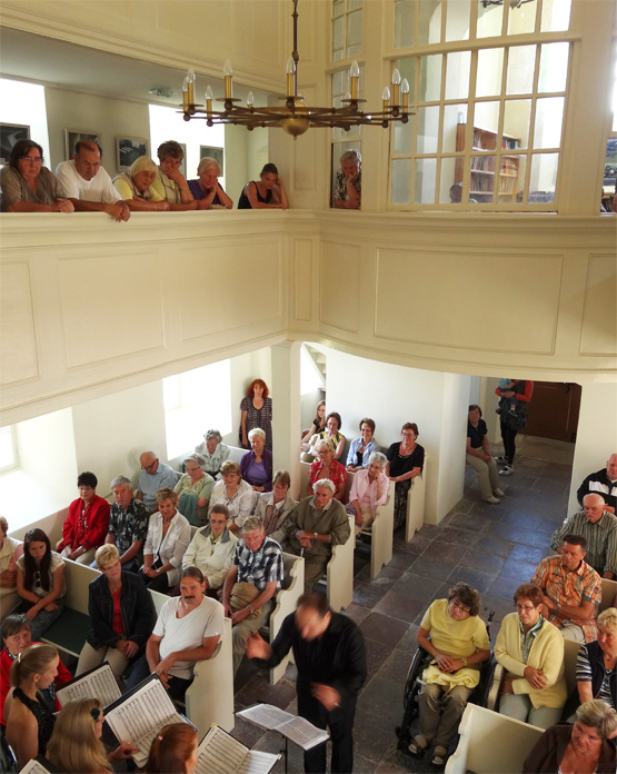 Konzert der VOCALITIS, Moskau in der Schlosskirche Dornburg