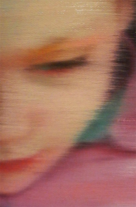 Bild von Gerhard Richter, Ausschnitt - Foto und Bearbeitung: Al